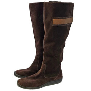 Timerbland x Smartwool Tall Boots Size 7 Leather  Suede Brown